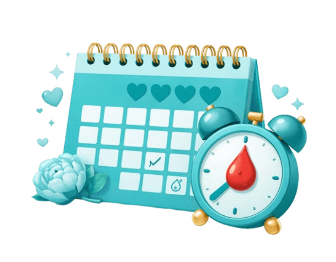 Period log illustration
